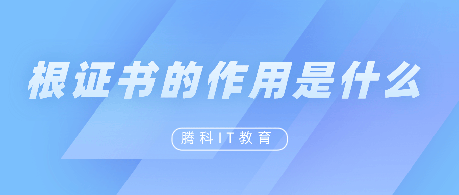 根证书的作用是什么