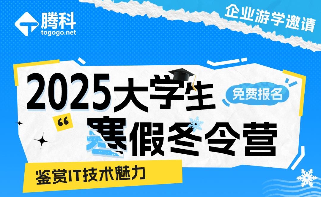 2025年大学生寒假冬令营，企业游学免费报名正式开启！